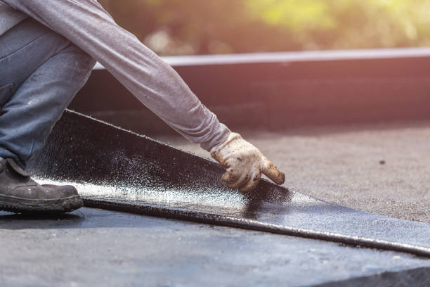 Professional Crawl Space Encapsulation technician working in Amherst, VA